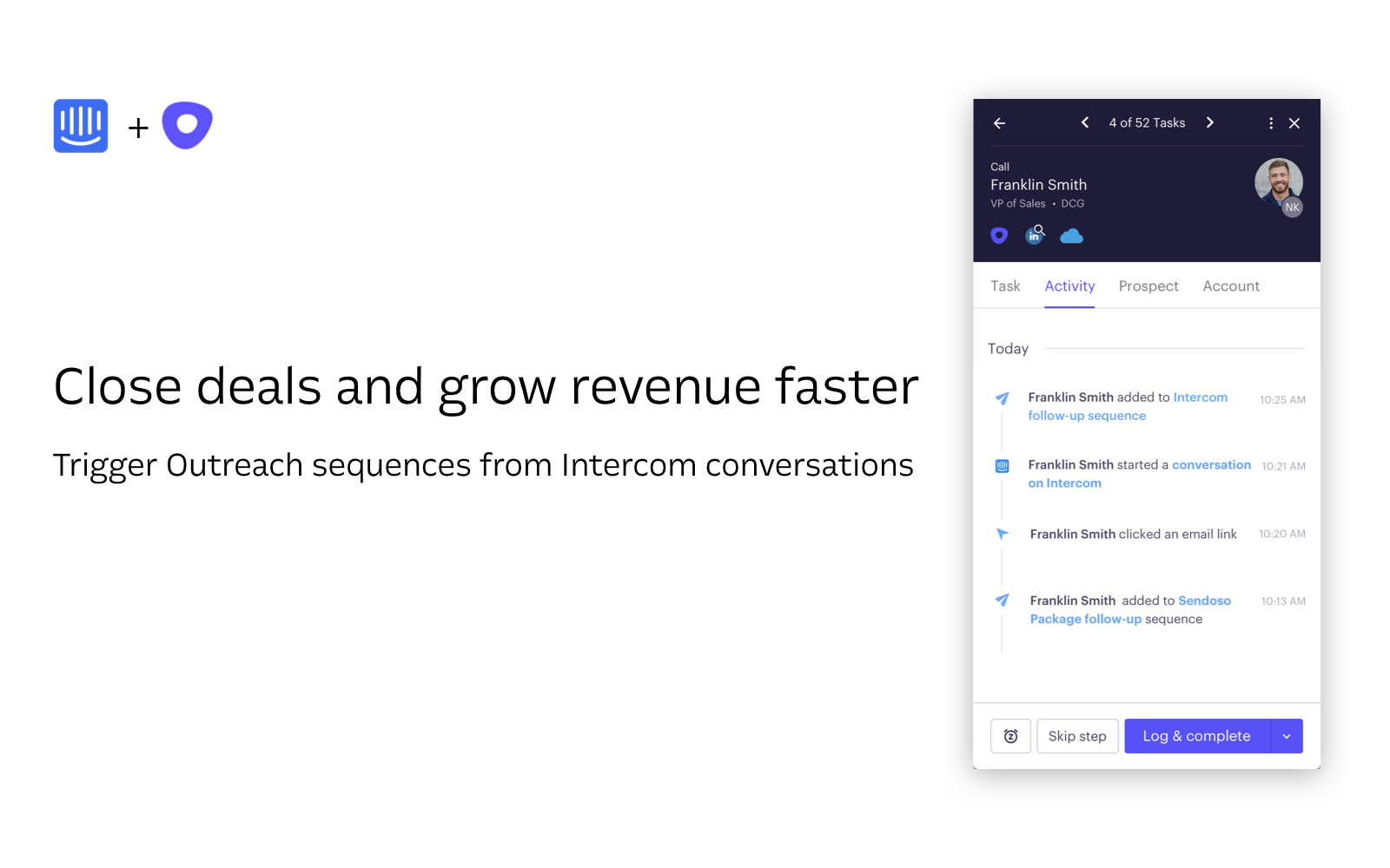 Outreach | App Store | Intercom