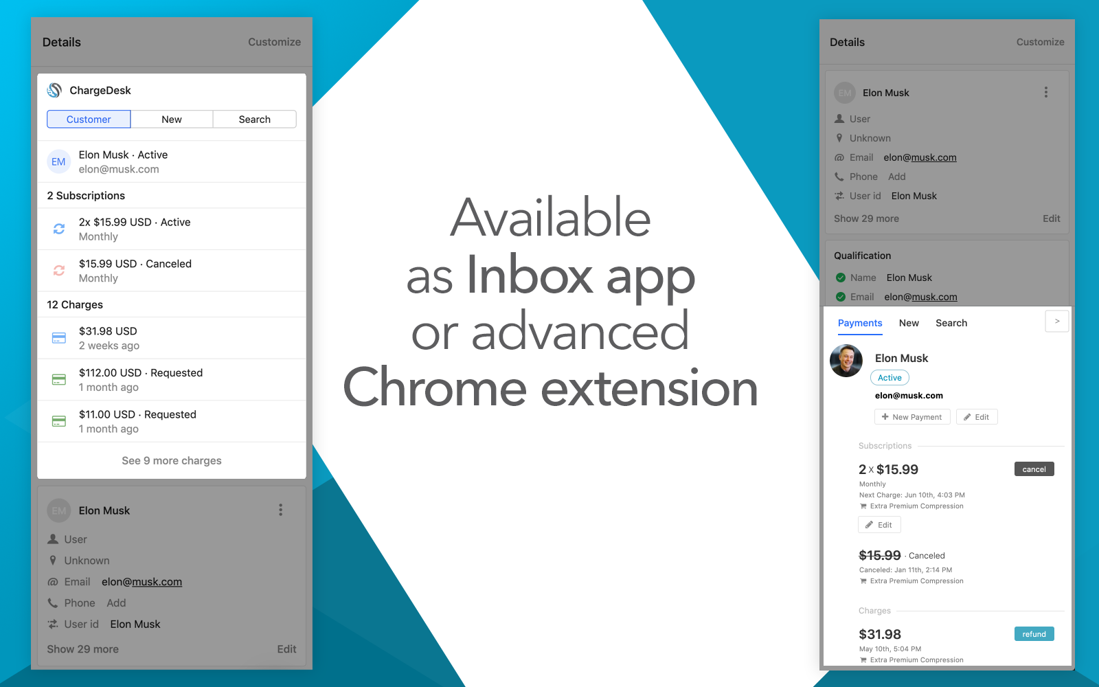 ChargeDesk | App Store | Intercom
