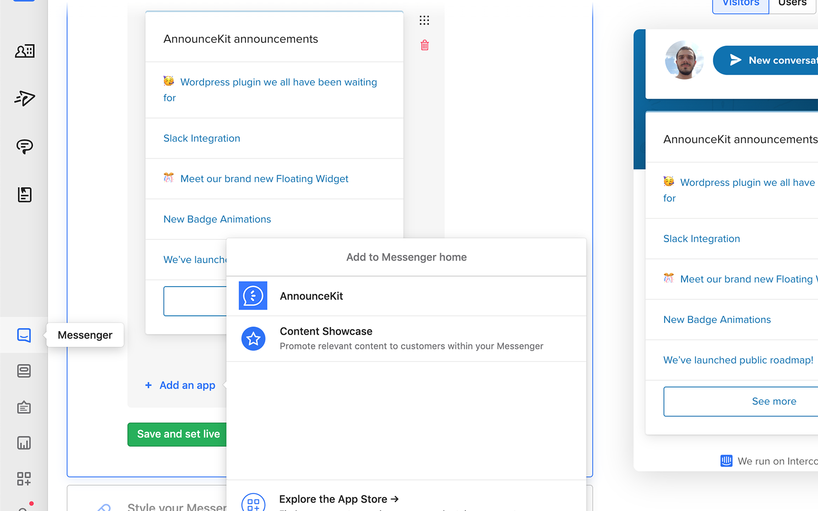 AnnounceKit | App Store | Intercom