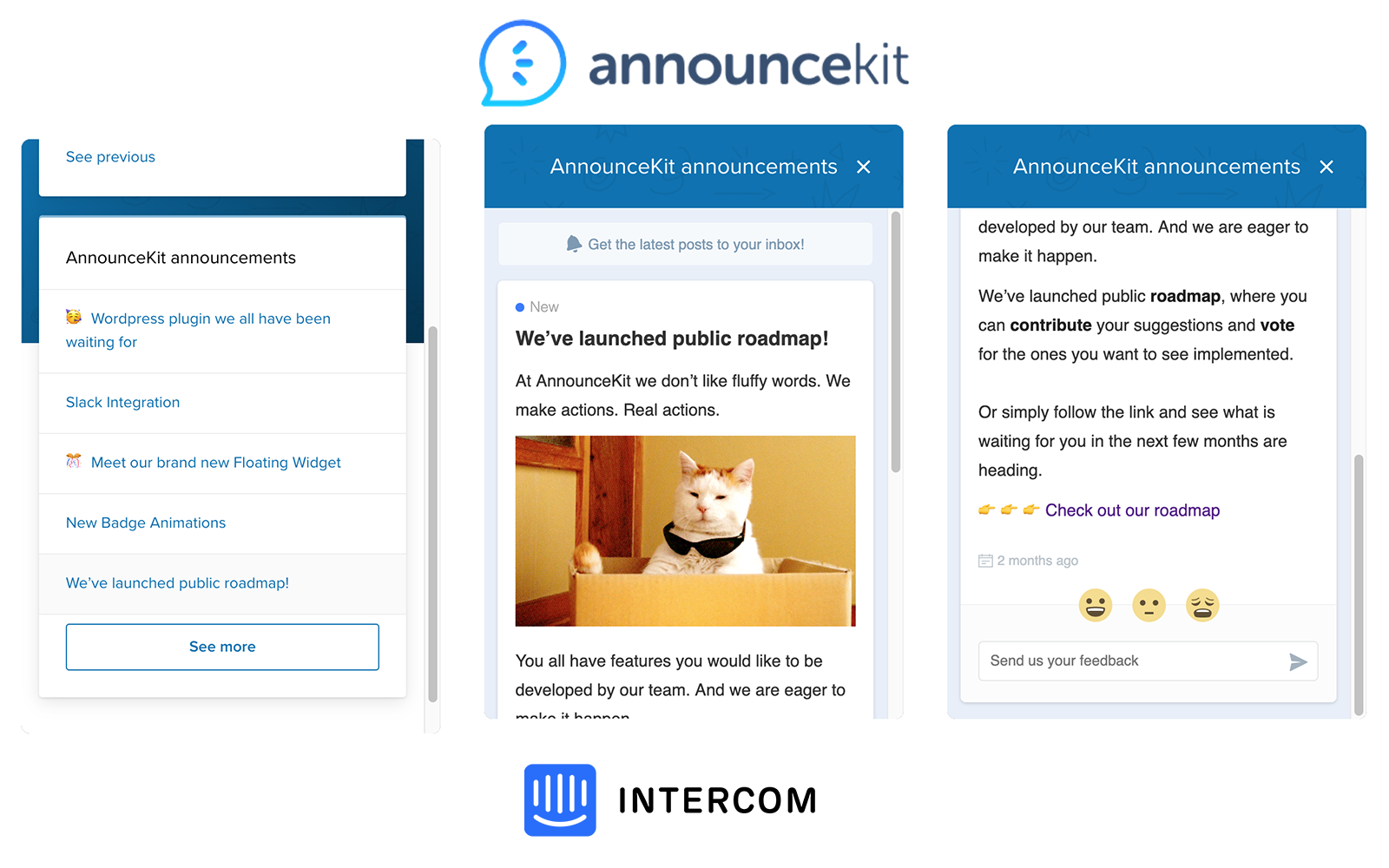AnnounceKit | App Store | Intercom