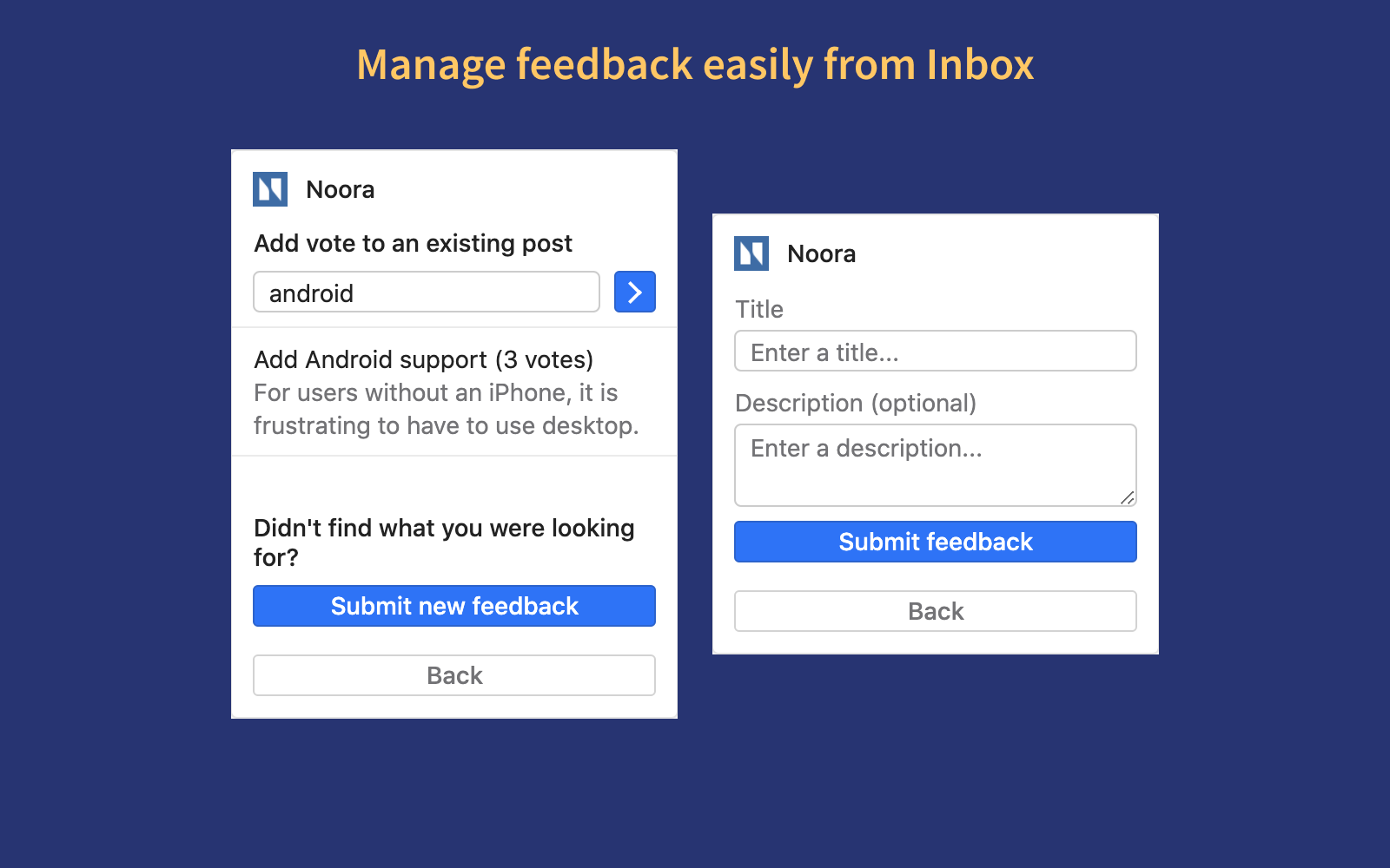 Noora | App Store | Intercom