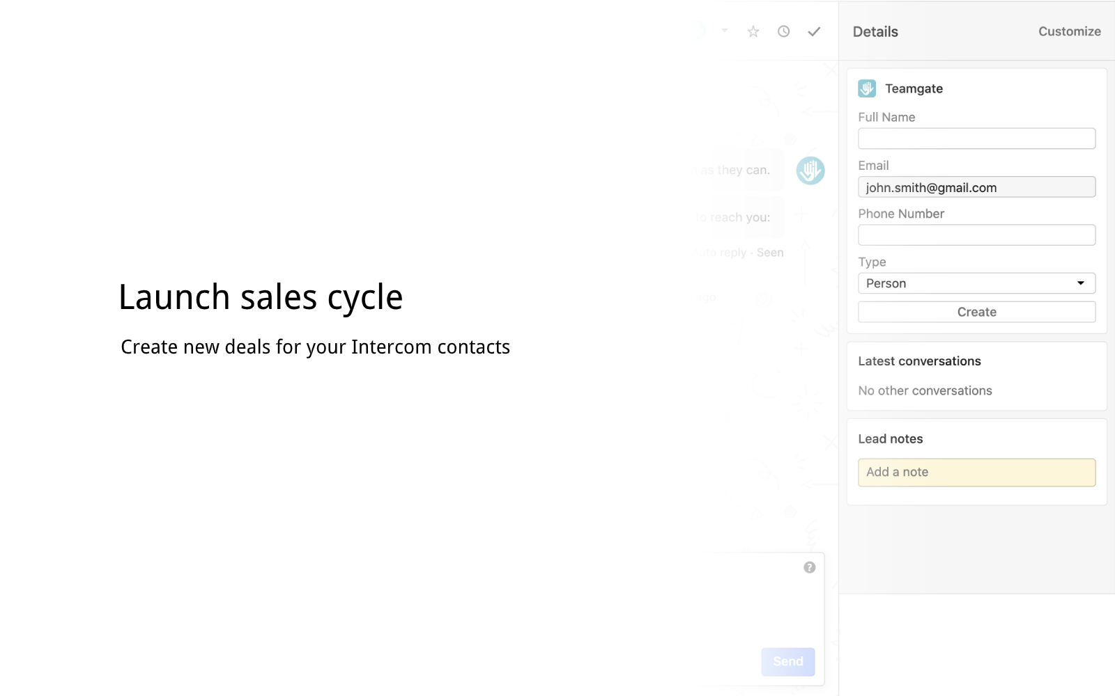 Teamgate CRM | App Store | Intercom