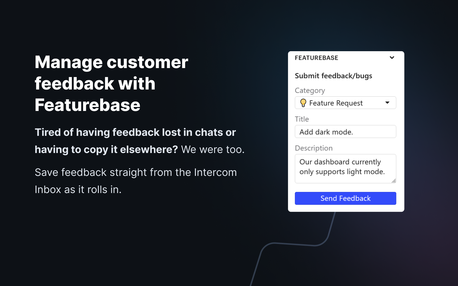 Featurebase | App Store | Intercom